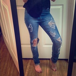Ripped jeans